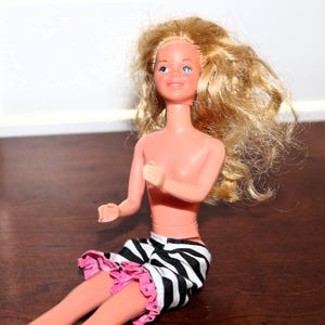 Vintage 1982 Horse Lovin&#39; Skipper Barbie Doll #5029 Blonde Curly Hair Mattel - Will Combine Shipping