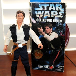 Kenner Star Wars Collector Series Han Solo 12-Inch Doll - Original Box Worn - No Weapons - Will Combine Shipping