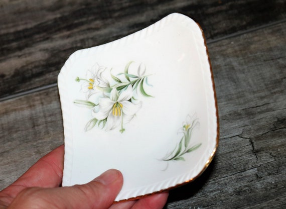 Vintage Royal Adderley Pin/Ring/Trinket Dish Gorg… - image 5