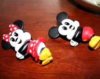 Mickey Mouse Minnie Mouse Disney 3-3/4" Action Figures Grabbers - Will Combine Shipping