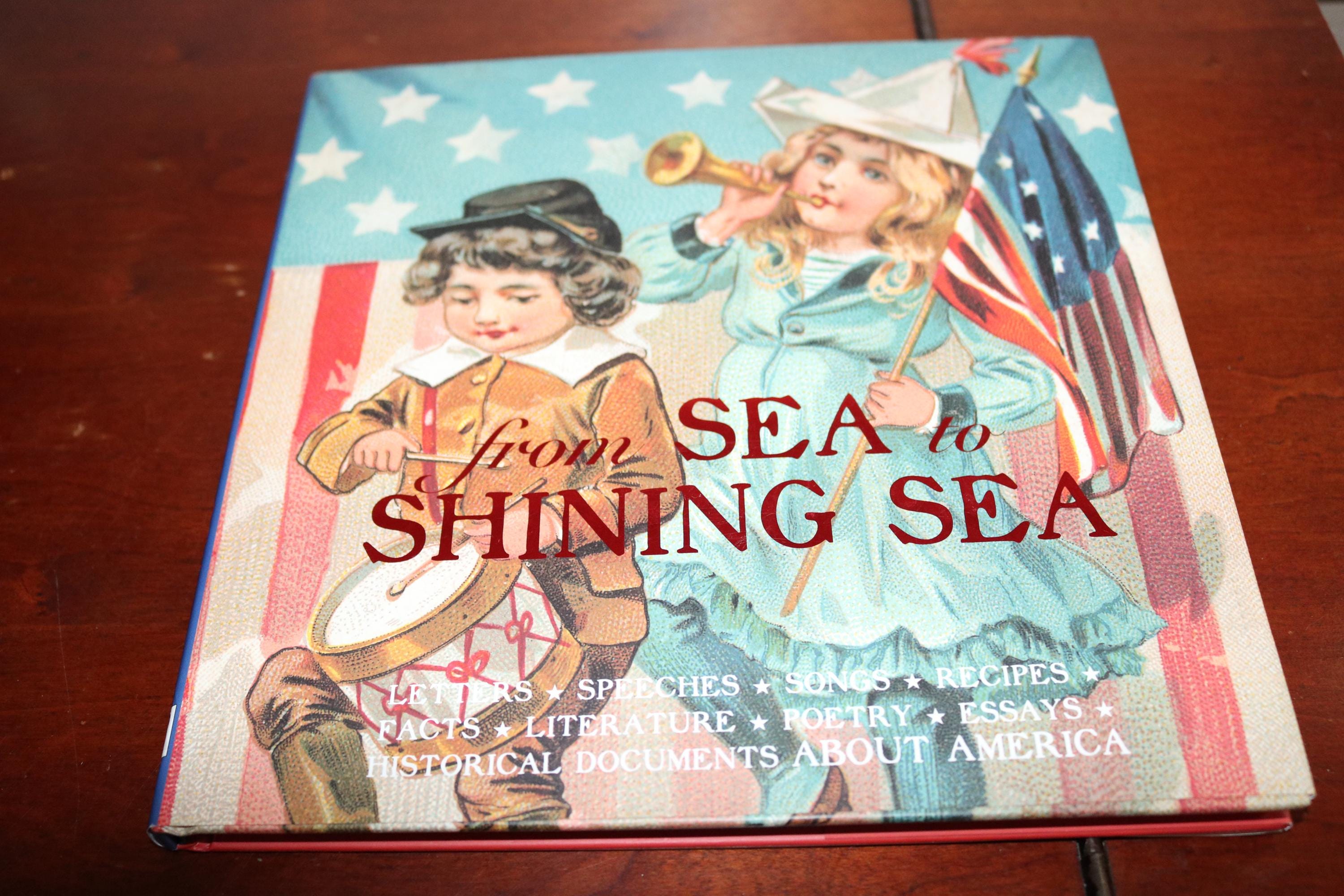 From Sea to Shining Sea: Vintage American History Book - Etsy