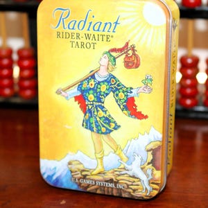 Radiant Rider-Waite® Tarot - compleet en als nieuw in origineel blik - gecombineerde verzending