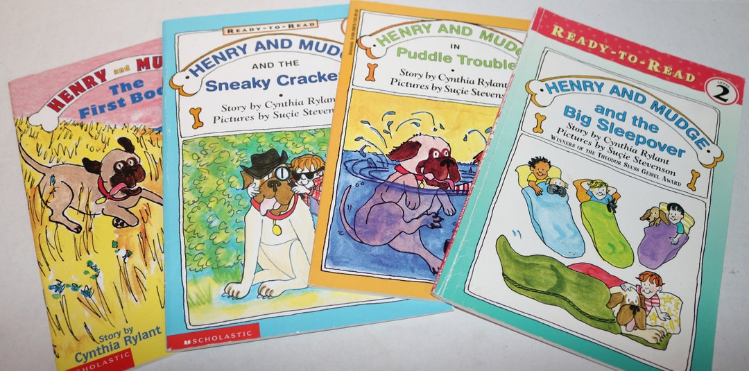 Henry and Mudge Early Readers Set of 4 Paperback Level 2 Readers ...