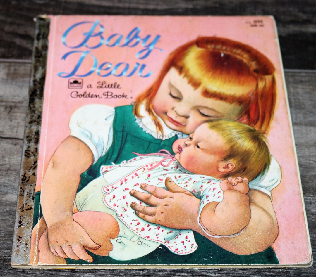 Vintage Little Golden Book baby Dear 1982 Printing Etsy