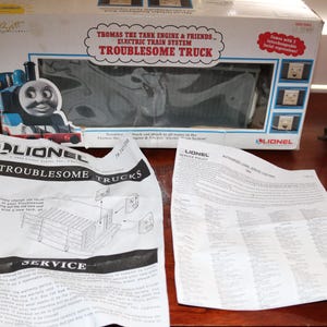 Thomas the Tank Engine & Friends Electric Train System Troublesome Truck Lionel - Will Combine Shipping