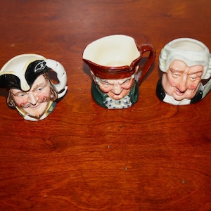 Vintage Royal Doulton Toby Mug: England Character Jug, 1950s - [Select Your Favorite!]