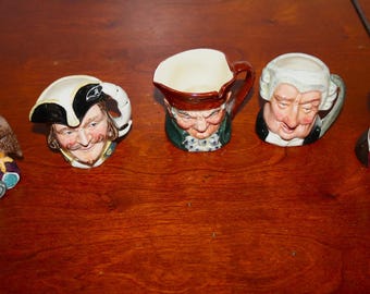 Vintage Royal Doulton Toby Mug: England Character Jug, 1950s