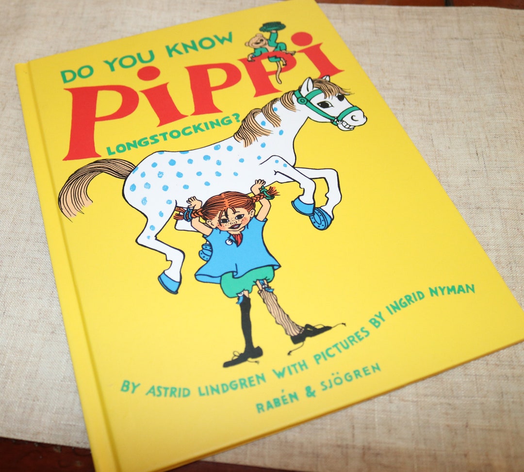 Do You Know Pippi Longstocking Hardcover 2013 by Astrid - Etsy