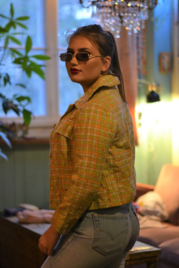 Checked Blazer "Clueless"-style