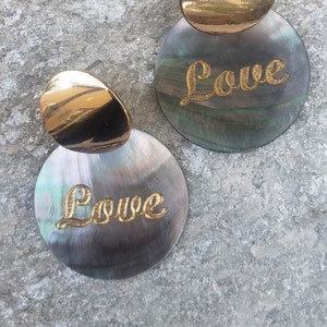 Love Shell Earrings