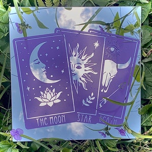Tarot card mirror