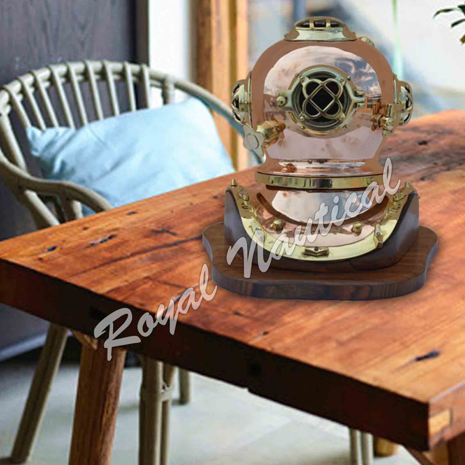 Reproduction Nautical Scuba Antique Vintage Style Diving Etsy