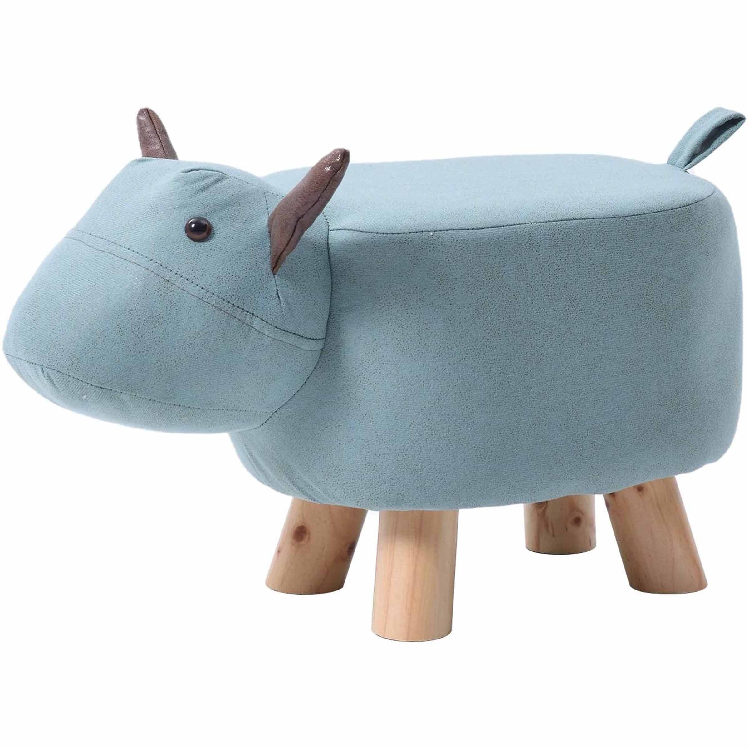 Areeva Animal Footstool Upholstered Ottoman Foot Rest Step Etsy