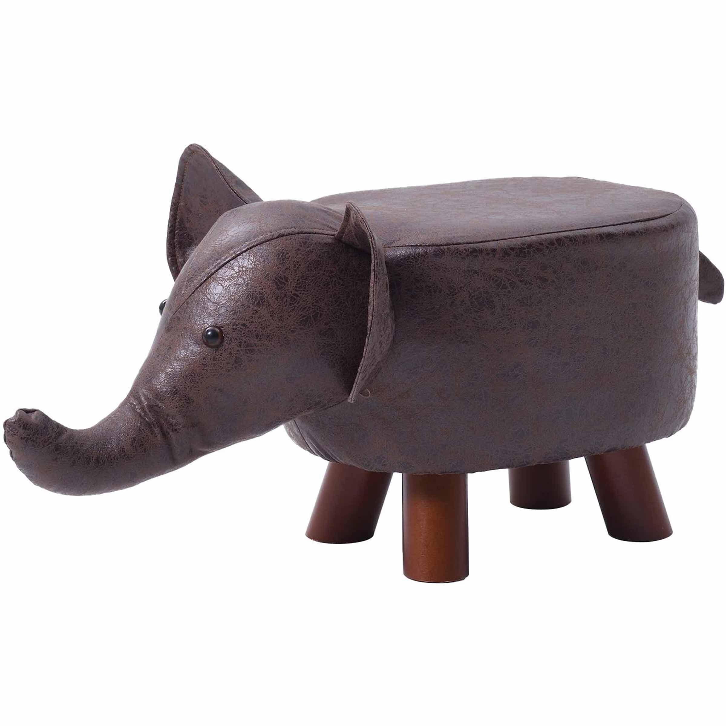 Areeva Animal Footstool Upholstered Ottoman Foot Rest Step Etsy