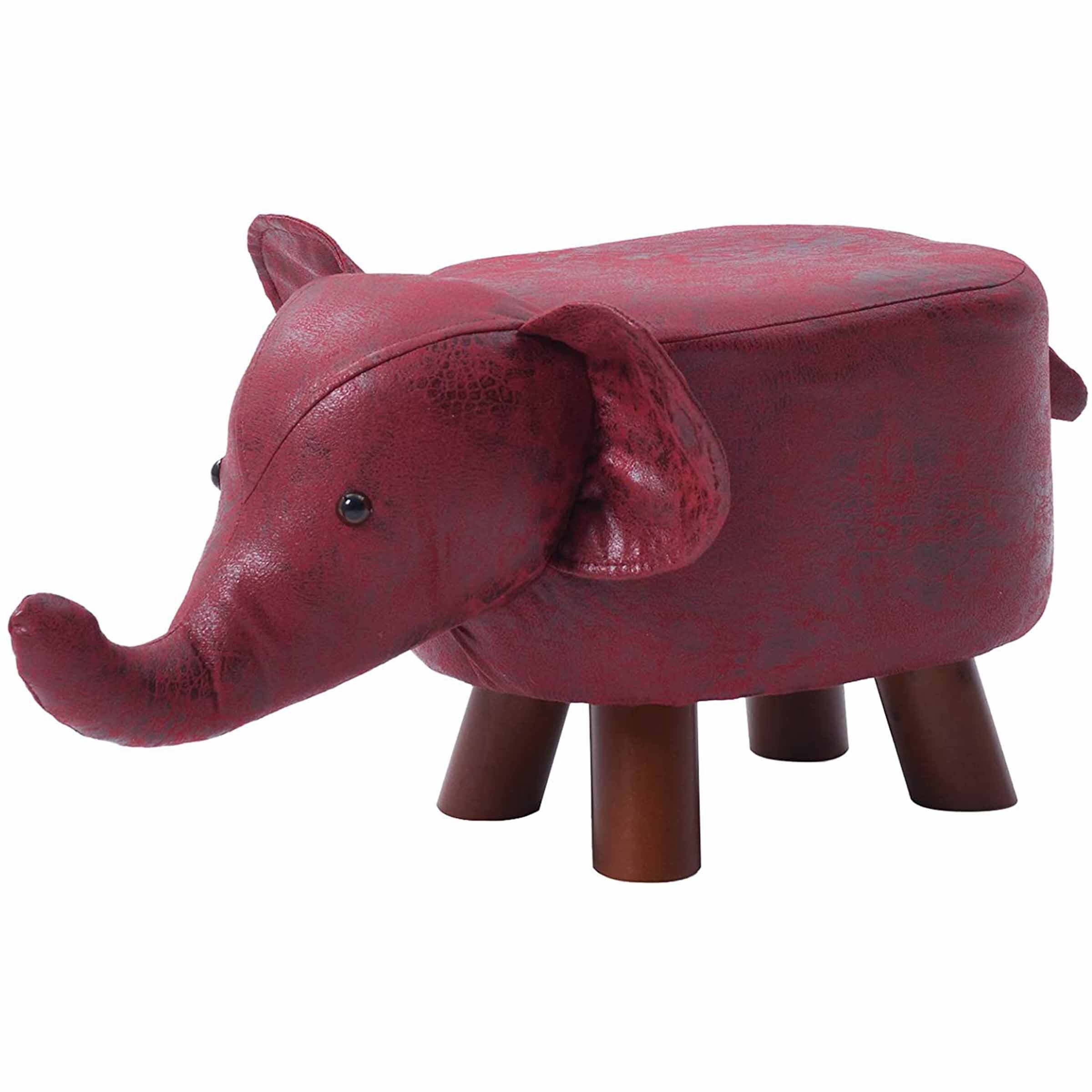 Areeva Animal Footstool Upholstered Ottoman Foot Rest Step Etsy