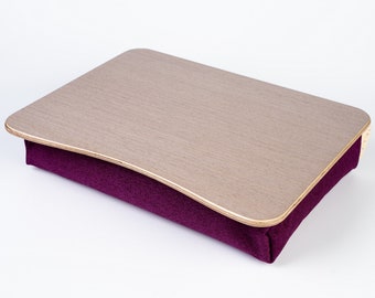 Gray Oak Pillow Bed Tray / Laptop Stand