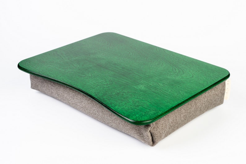 Kissen Bett Tablett dunkelgrün / Laptop-Ständer | Etsy