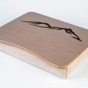 Laptop Tray Over the Mountains / Laptop Stand / Cushion Tray