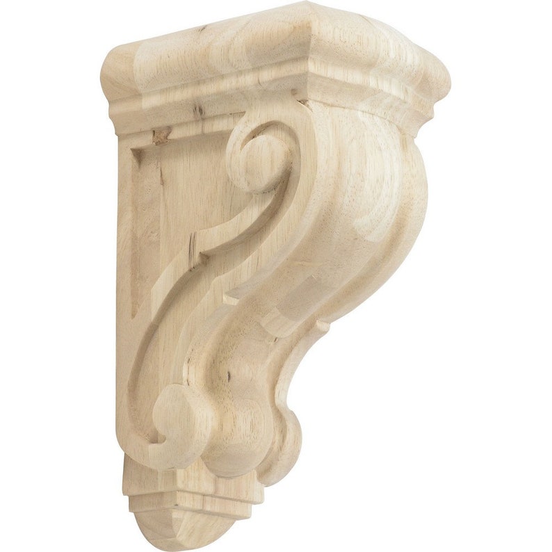 Building Supplies Rubberwood Decorative Wood Corbel Countertop