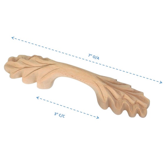 Rubberwood Unfinished Corbel 2.3/" Inch Height x 2.92/" Wide