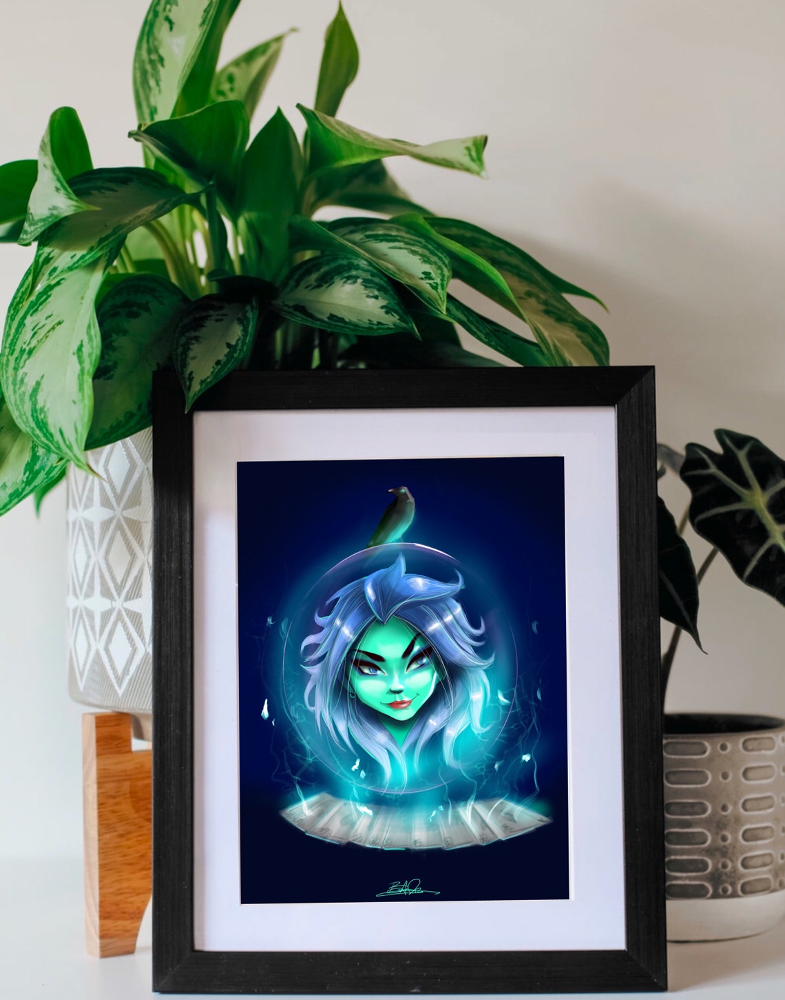 Madame Leota Digital DOWNLOAD JPG &amp; PNG Disney Haunted | Etsy