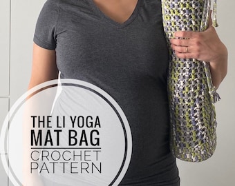 The LI Yoga Mat Bag Crochet Pattern