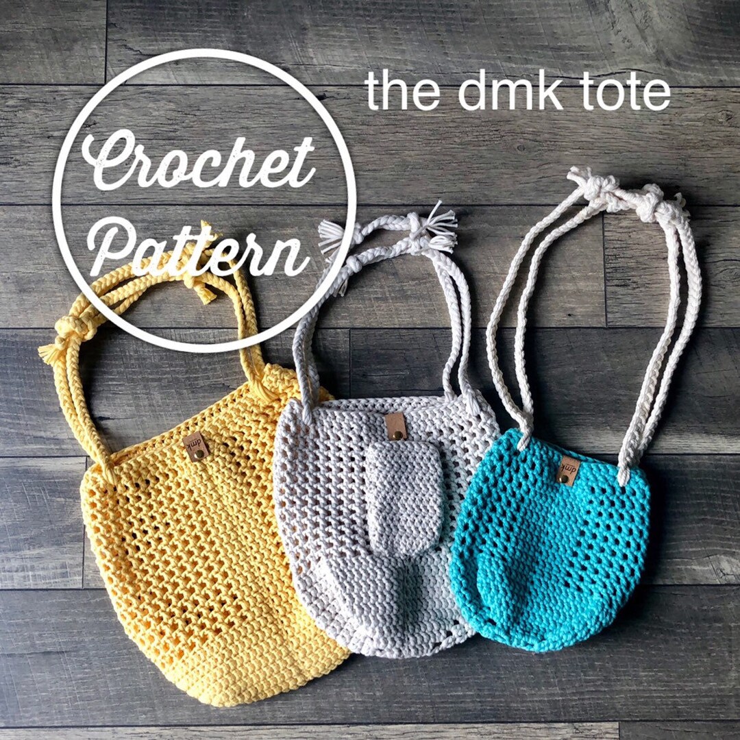 The DMK Tote Crochet Pattern - Etsy