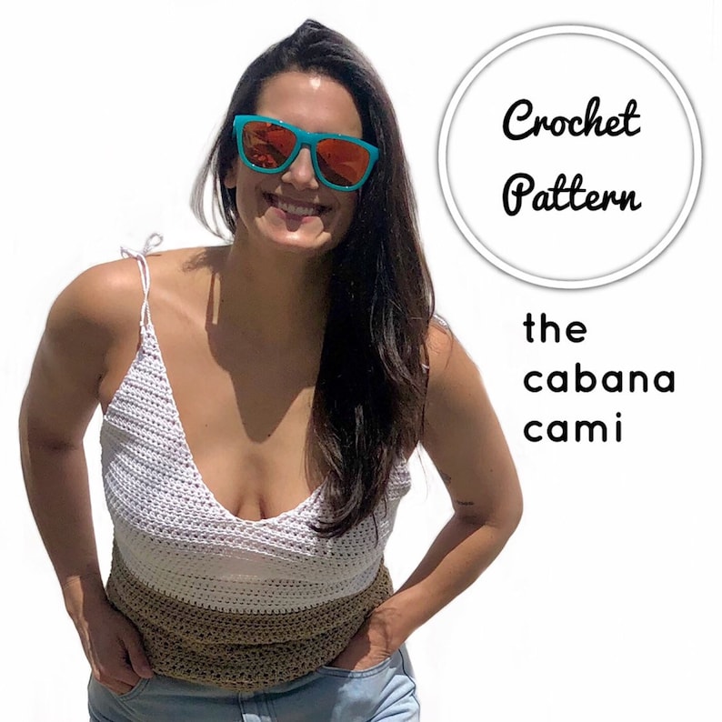 Cabana Cami Crochet Pattern image 1