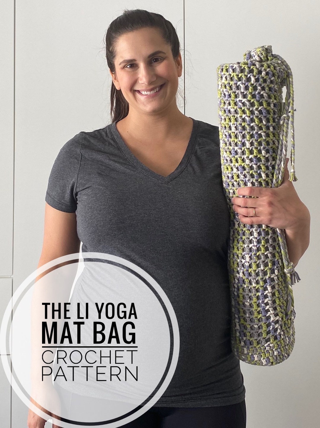 The LI Yoga Mat Bag Crochet Pattern Etsy