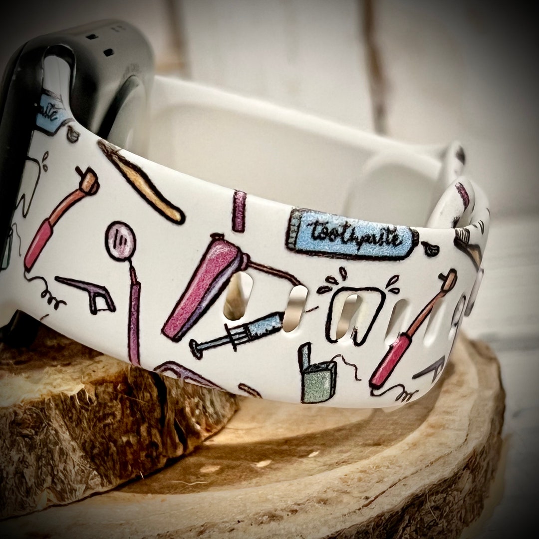 Dentist Watch Band Dental Assistant Watch Band Teeth Watch Etsy