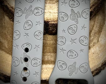 Alien watch band aliens watch band ufo watch band space watch band alien gift