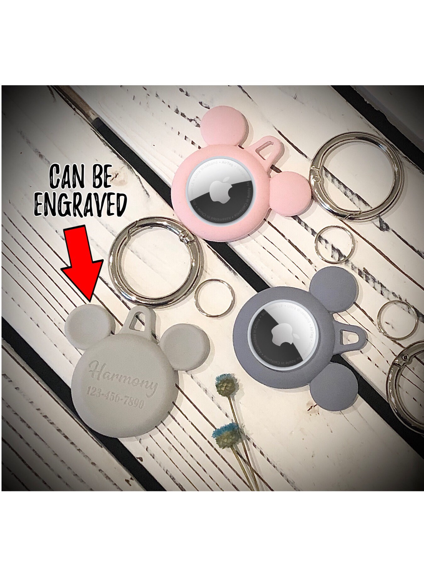 Silicone Case for Air Tag Engraved Case for Air Tags Great for Etsy