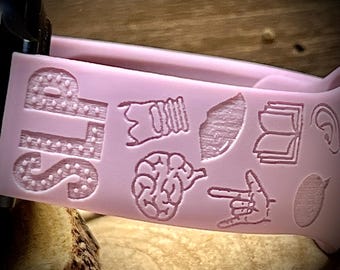 Speech language pathologist watch band speech watch band planfuste pathology watch band