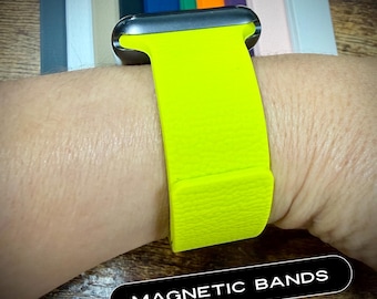 Magnetic Watch band loop watch band leather magnetic watch band