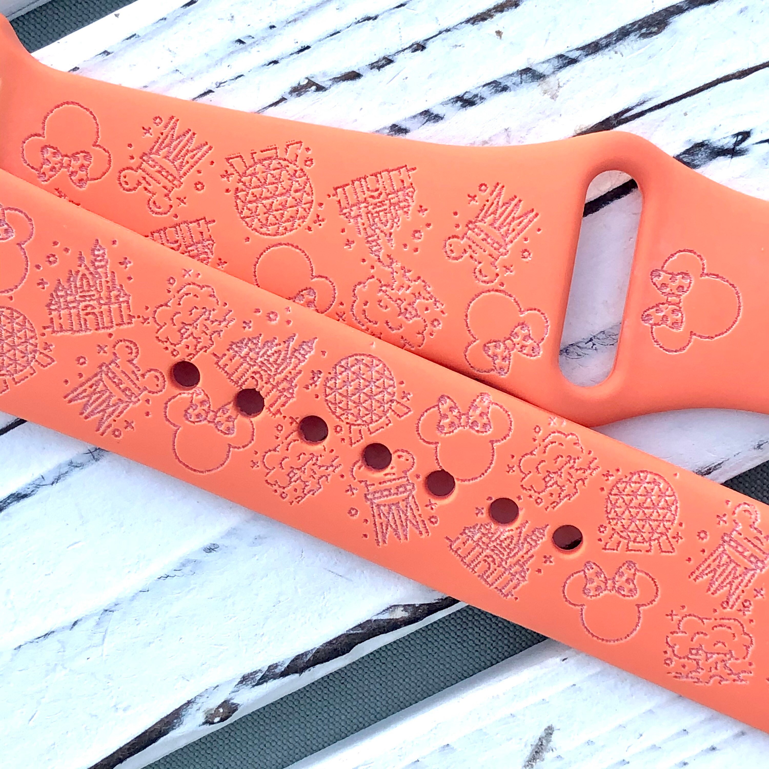 Engraved watch Band Disney Engraved watch Band Personalized Etsy