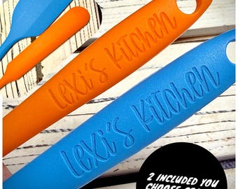 Personalized spatula Personalized Kitchen Gift Personalized house warming gift Personalized scraper Personalized spreader