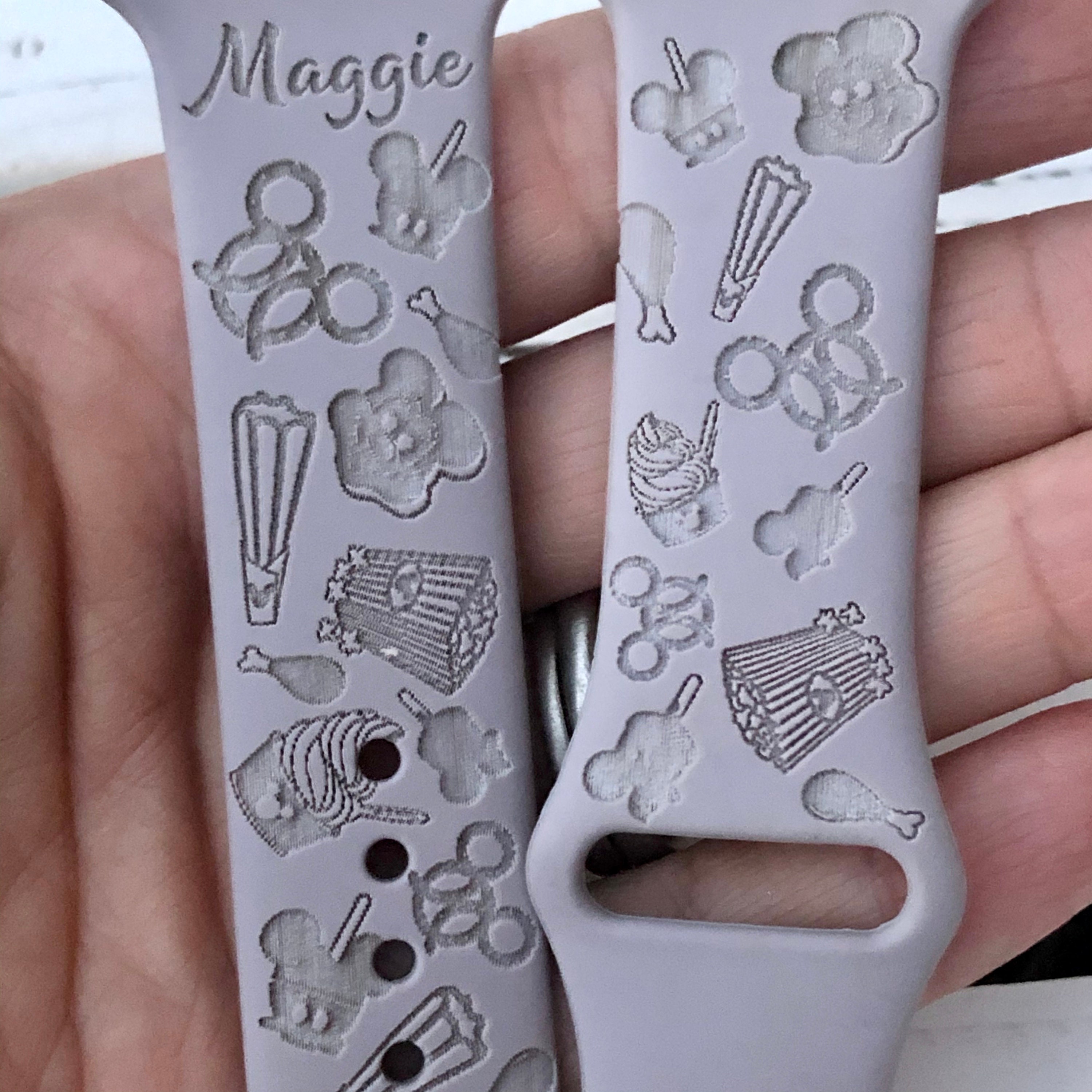 Engraved watch Band Disney Engraved watch Band Personalized Etsy