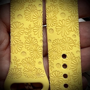 Daisies Watch Band daisy watch Band spring watch band floral watch band spring flowers watch band
