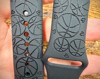 Basketball watch band basket ball watch band sport watch band basket ball gift