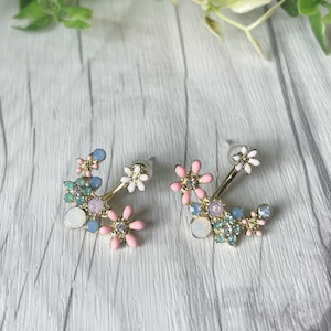 Flower ear jacket hotsell