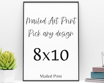 Printing service | 8x10 Art Print Poster Print | Wall Art Print | Printed Wall Art | Giclee Print | Ship Worldwide | Archival Print