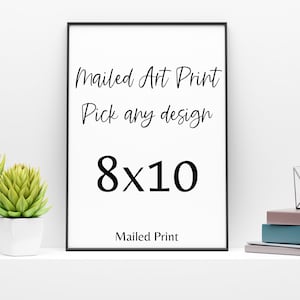 Printing service | 8x10 Art Print Poster Print | Wall Art Print | Printed Wall Art | Giclee Print | Ship Worldwide | Archival Print