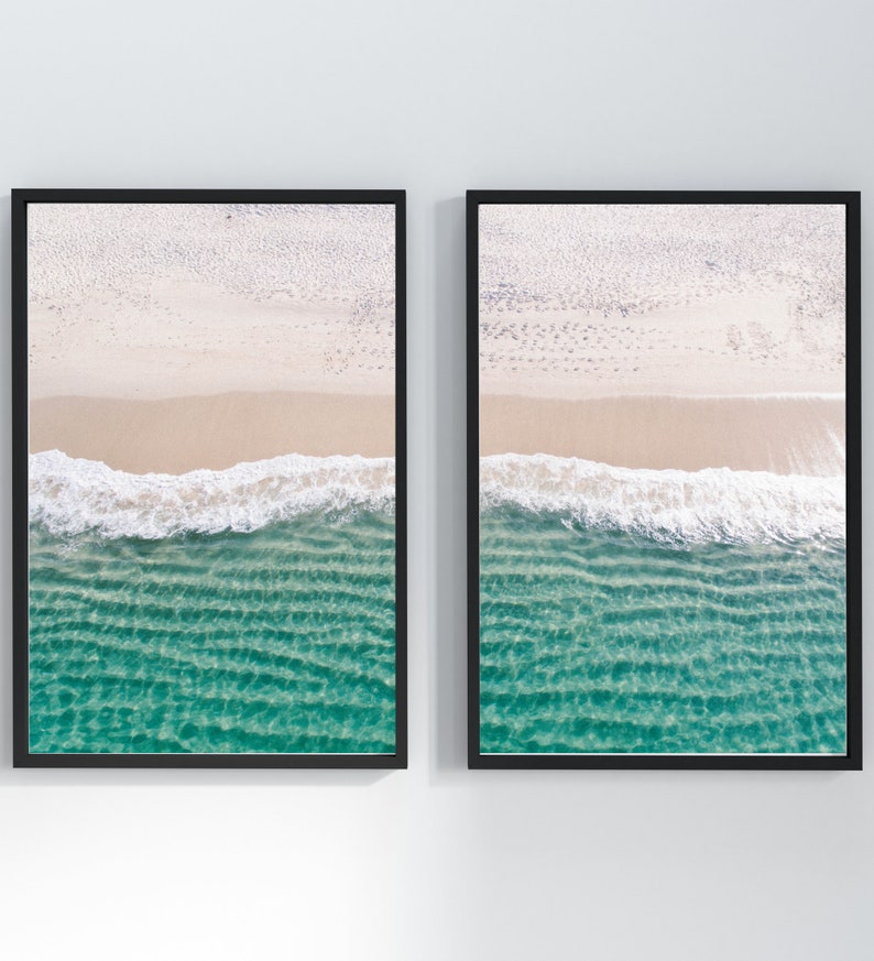 Coastal Wall Decor Bedroom Wall Decor Above Bed Wall Art Etsy