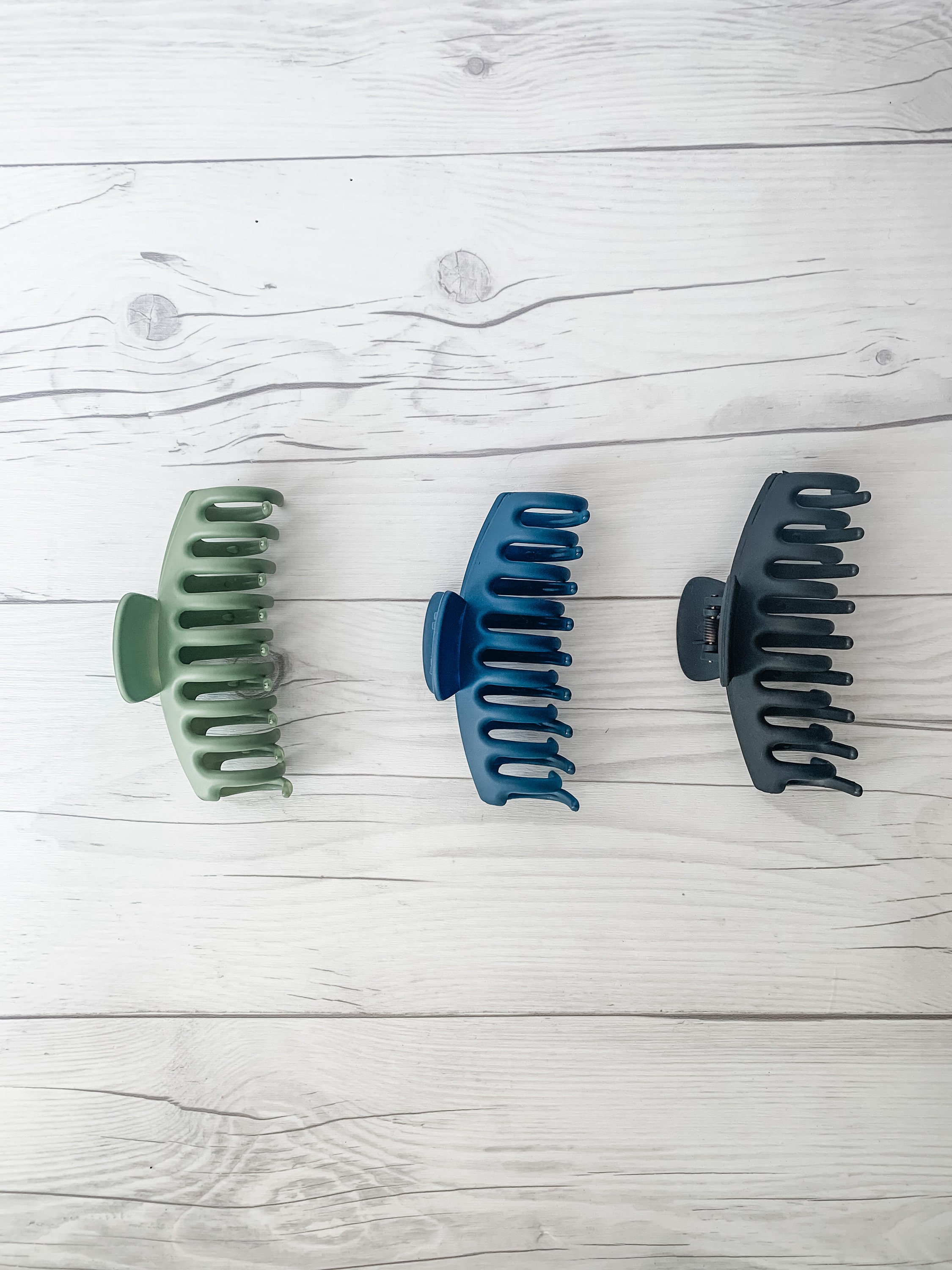 IYOU Punk Haarkrallen 3 Stück – Metall, Silber, Ca. 12 Cm, Für Dickes & Dünnes Haar