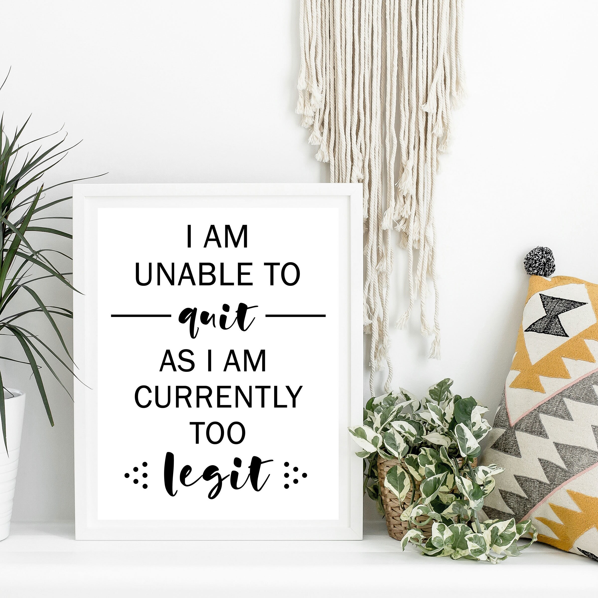 i am currenty too legit to quit i am currenty too legit to quit