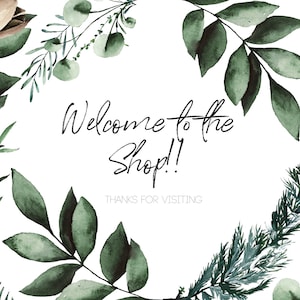 Welcome to the shop