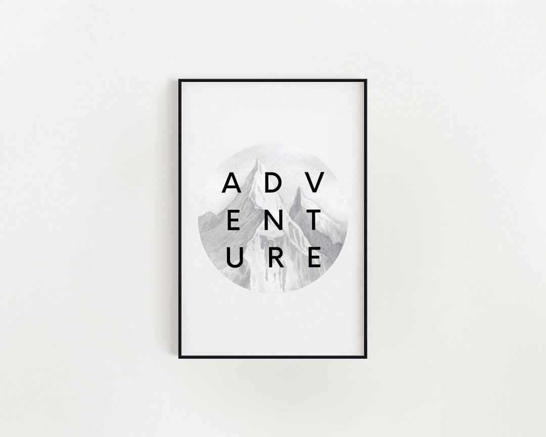 Adventure Nursery | Printable Poster | Nursery Prints | Adventure ...