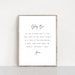 Glory Be to the Father Prayer Print Catholic Prayer Dining Room ...