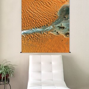 Home Décor Tapestry - Nature Wall Hanging - Landscape Tapestry - Yoga Gift - Hippie Tapestry - Nature Wall Hanging - Map Tapestry - Namib