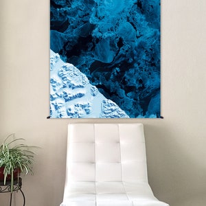 Stoff Wandteppich - Natur Wandbehänge - Home Decor Wandteppich - Landschaft Wandteppich - Hippie Wandteppich - Wandkunst - Yoga Geschenk - Karte Kamtschatka